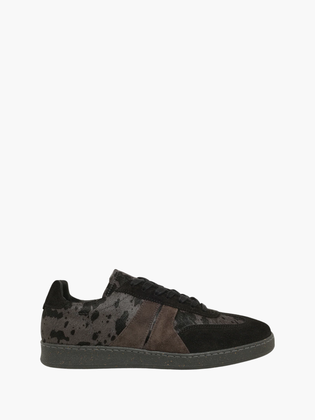 Les Deux Sneaker Pony Hair Raven Grey