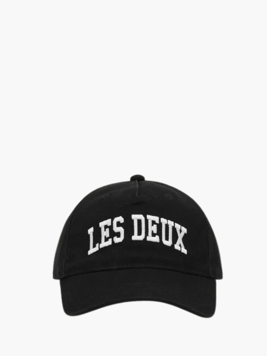 Les Deux Cap Collage Soft Baseball Black