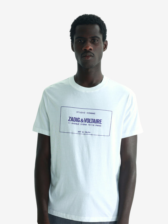 Zadig & Voltaire T-Shirt Ted Blason White