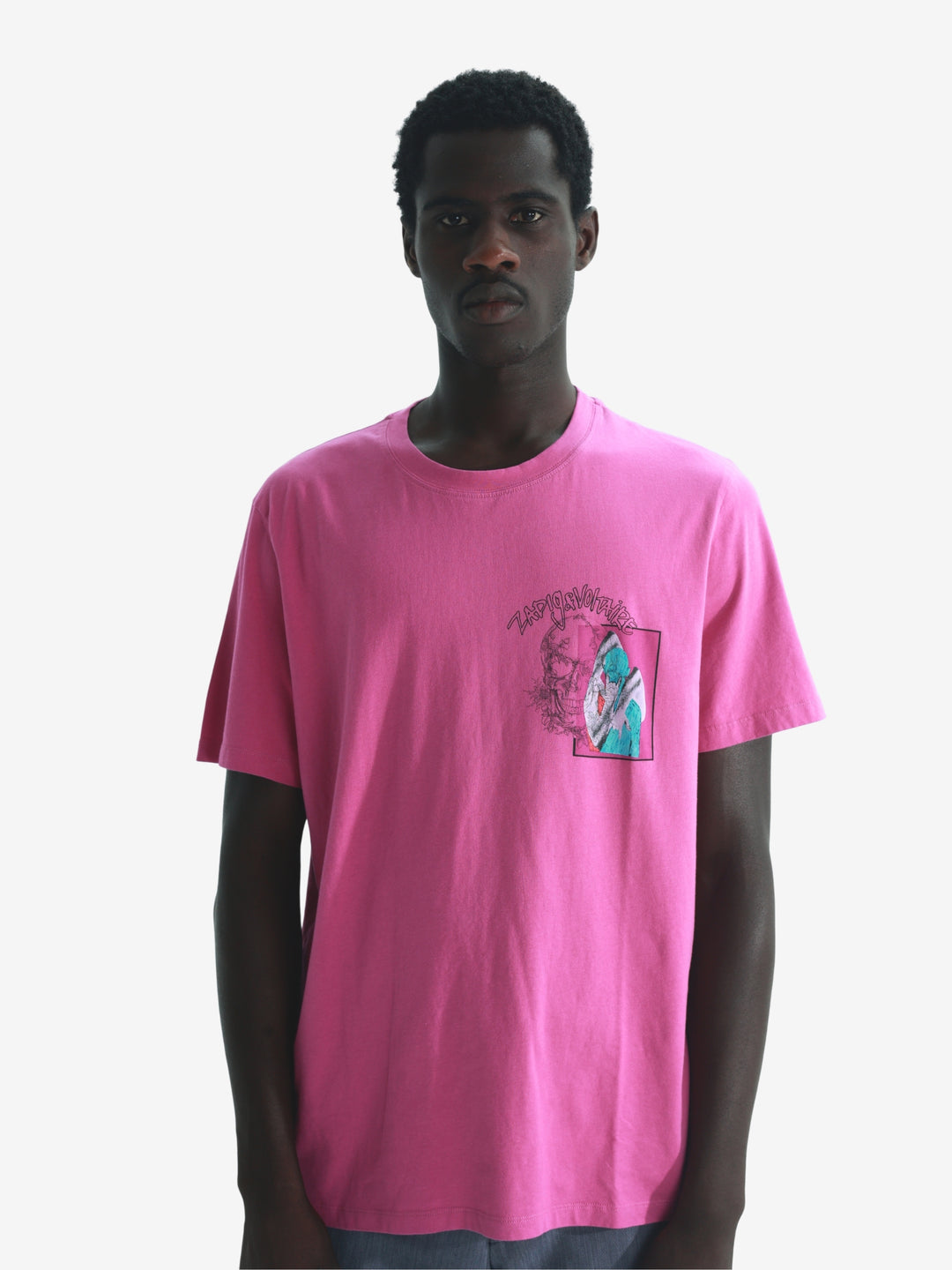 Zadig & Voltaire T-Shirt Ted Photoprint Purple