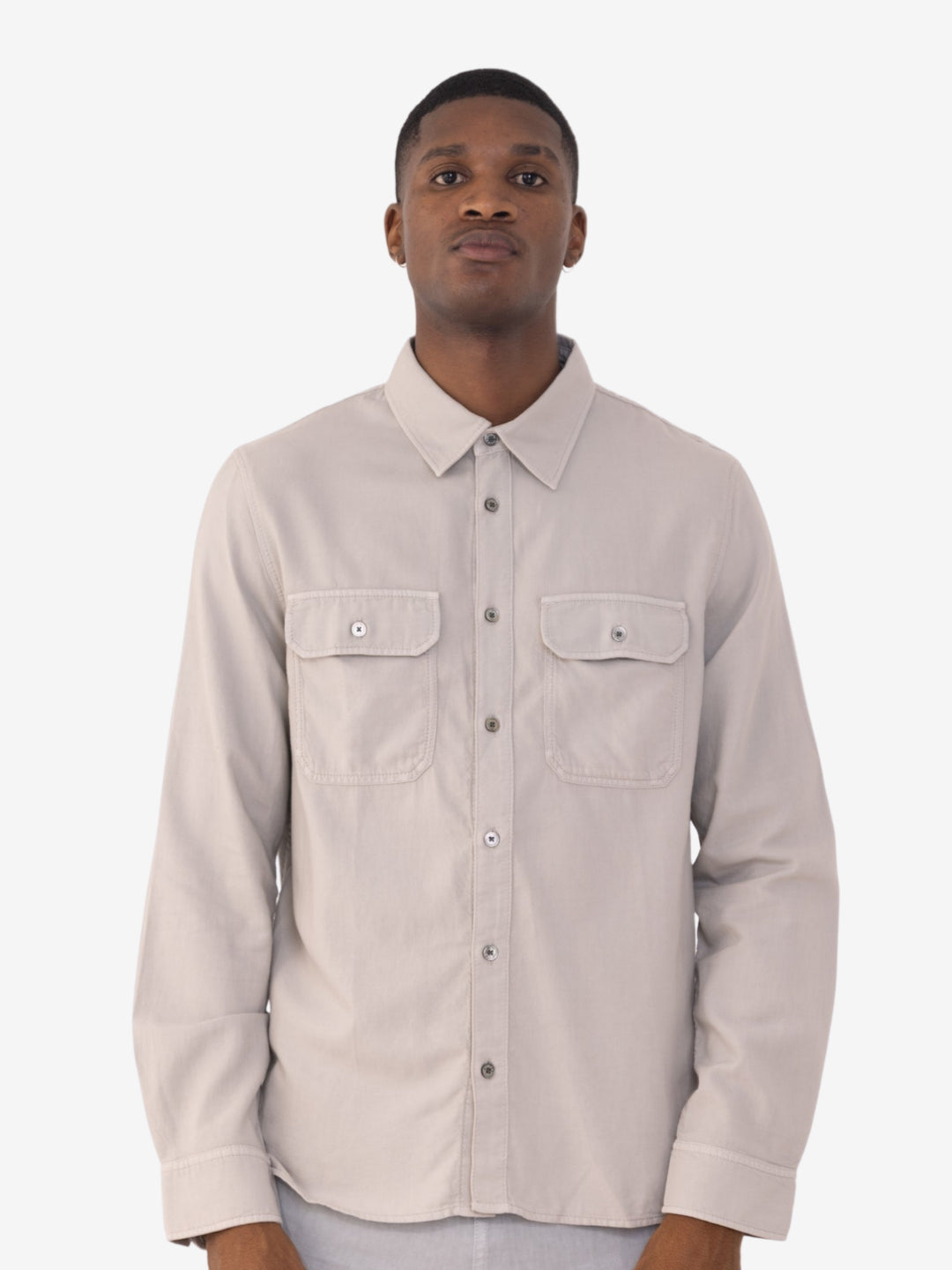Zadig & Voltaire Shirt Stan Viscose Grey