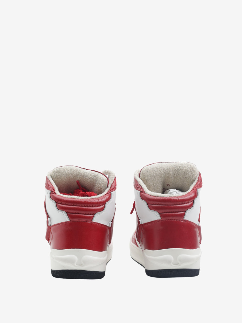 Zadig & Voltaire Sneaker Hi Wings Trainers Red-White