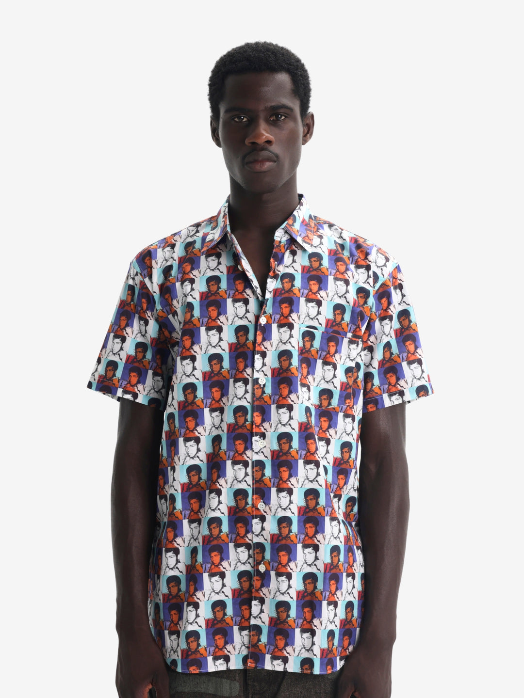 Comme Des Garcons Shirt Allover Print Multi Colour