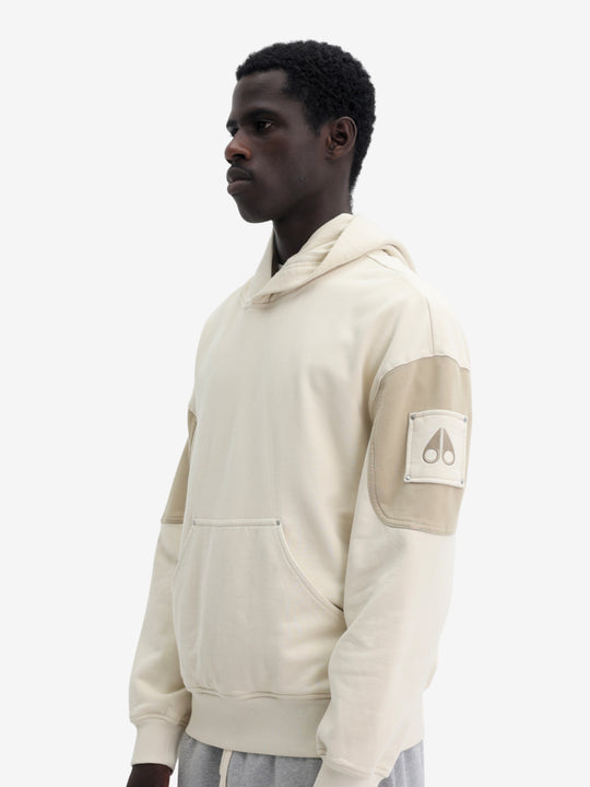 Moose Knuckles Hooded Sweater Plateau Bone