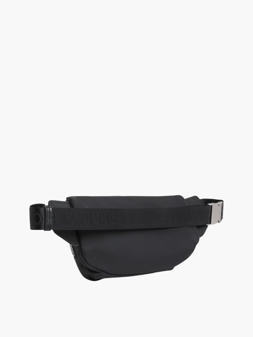 Moose Knuckles Bag Silver Logo Black
