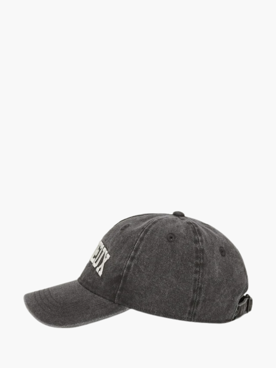 Les Deux Cap Collage Washed Soft Baseball Black