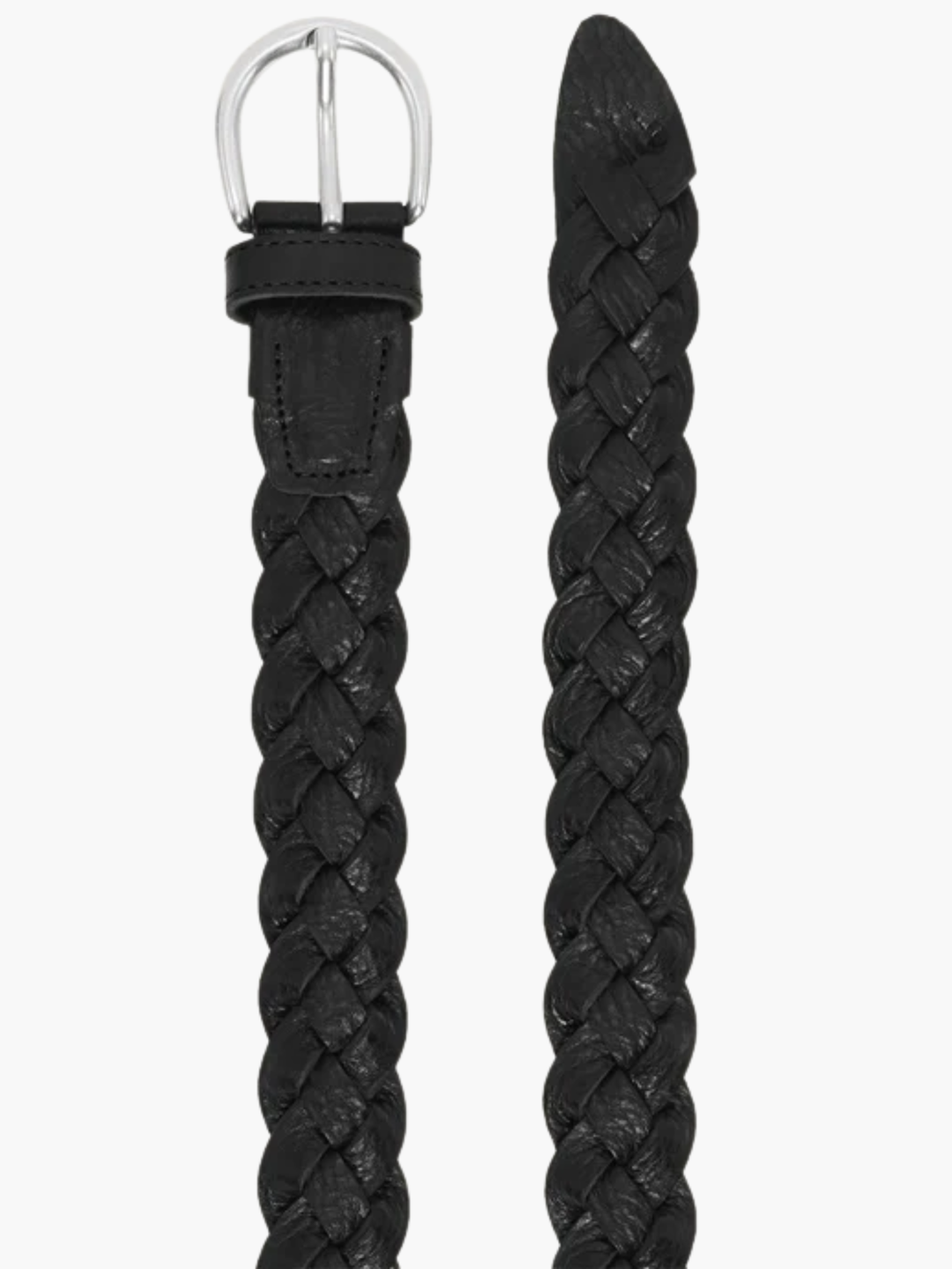 Les Deux Belt Victor Braided Black