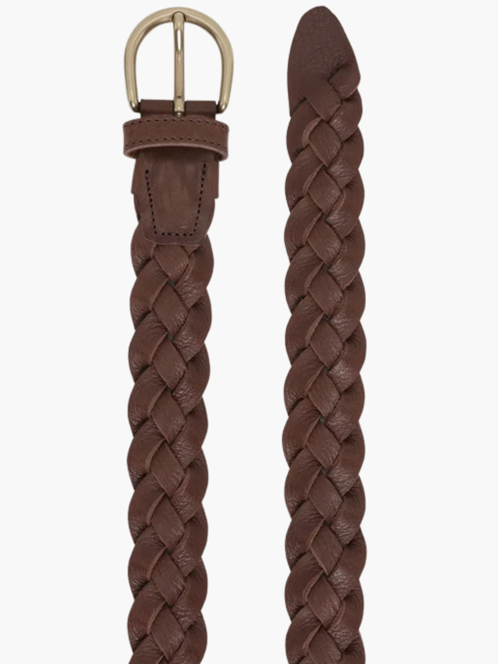 Les Deux Belt Victor Braided Brown