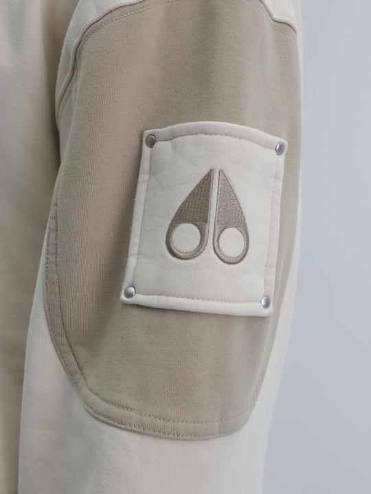Moose Knuckles Hooded Sweater Plateau Bone