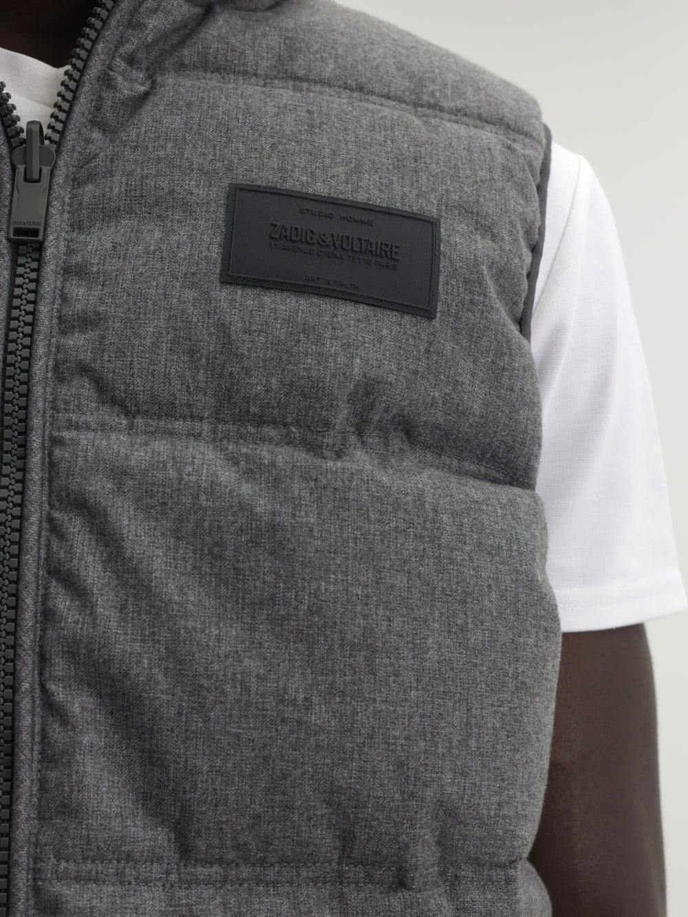 Zadig & Voltaire Jacket Sleeveless Bob Gilet Grey