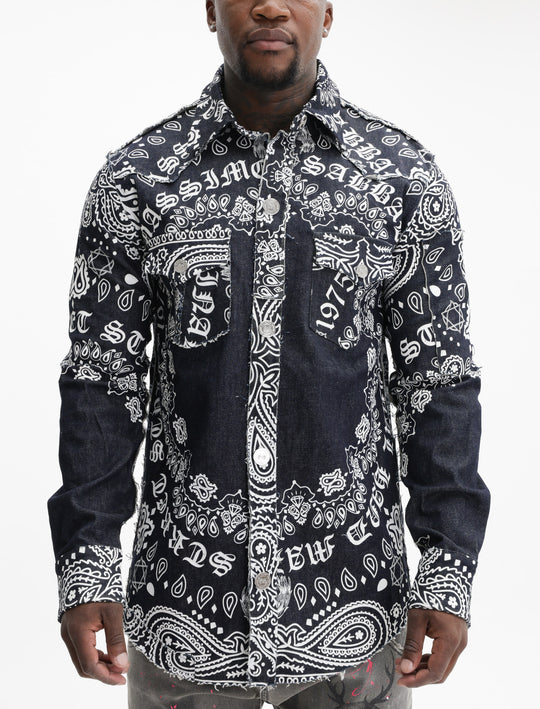 Massimo Sabbadin Shirt Western  Denim