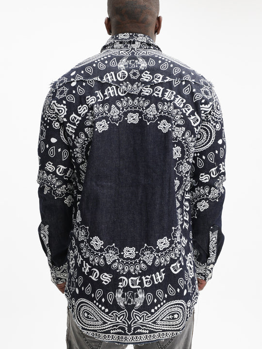 Massimo Sabbadin Shirt Western  Denim