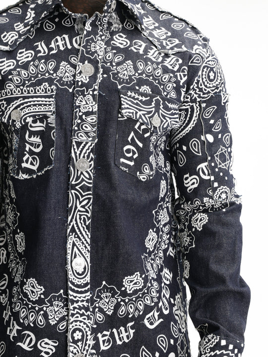 Massimo Sabbadin Shirt Western  Denim