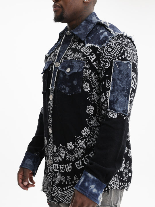 Massimo Sabbadin Shirt Plain Crew  Denim