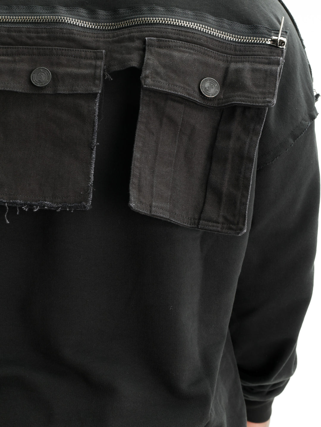 Massimo Sabbadin Sweater Plain Crewneck Black