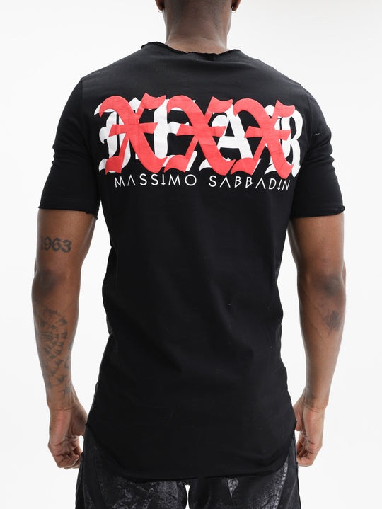 Massimo Sabbadin T-Shirt  Sfear No Rottu Black