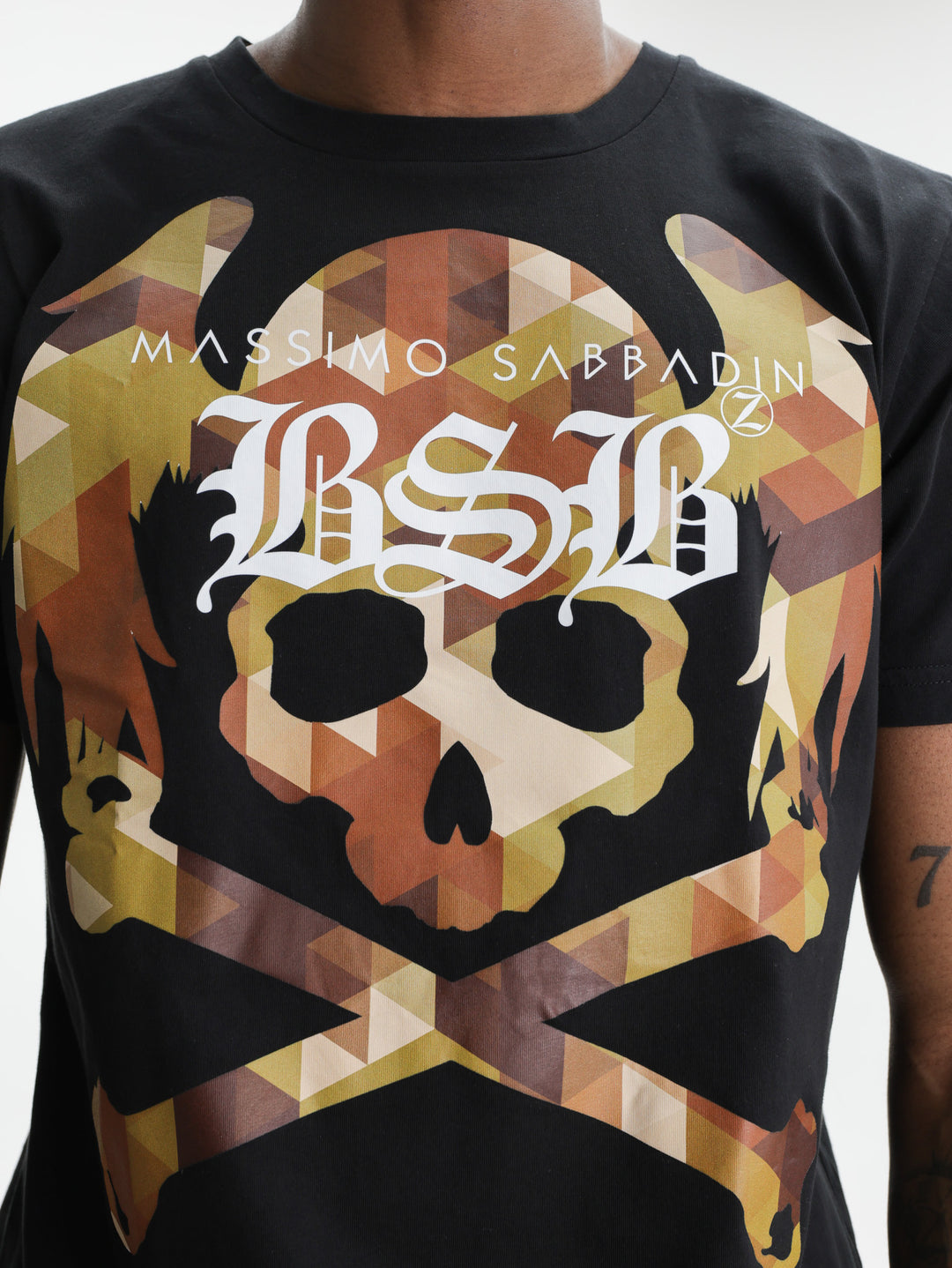 Massimo Sabbadin T-Shirt  Sskull 4 Black