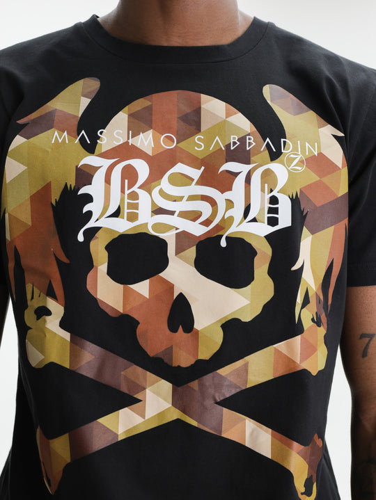 Massimo Sabbadin T-Shirt  Sskull 4 Black