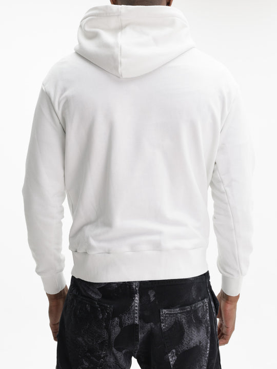 Massimo Sabbadin Hoodie Chest Logo  White