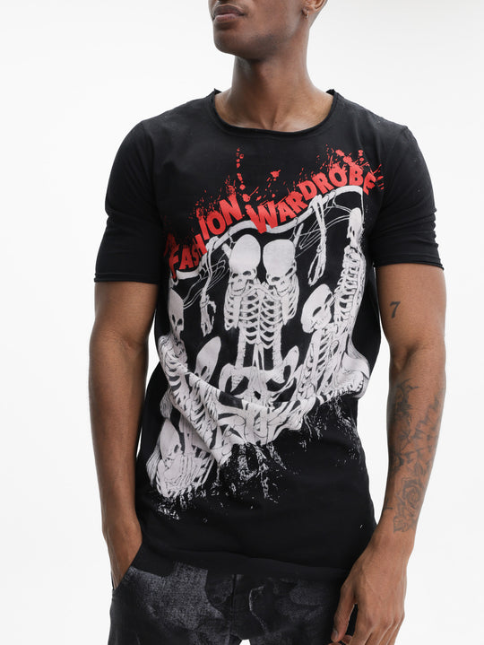 Massimo Sabbadin T-Shirt Sfwrd No Rotture Black