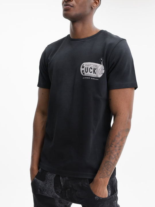 Massimo Sabbadin T-Shirt M114 Luck  Vint Black