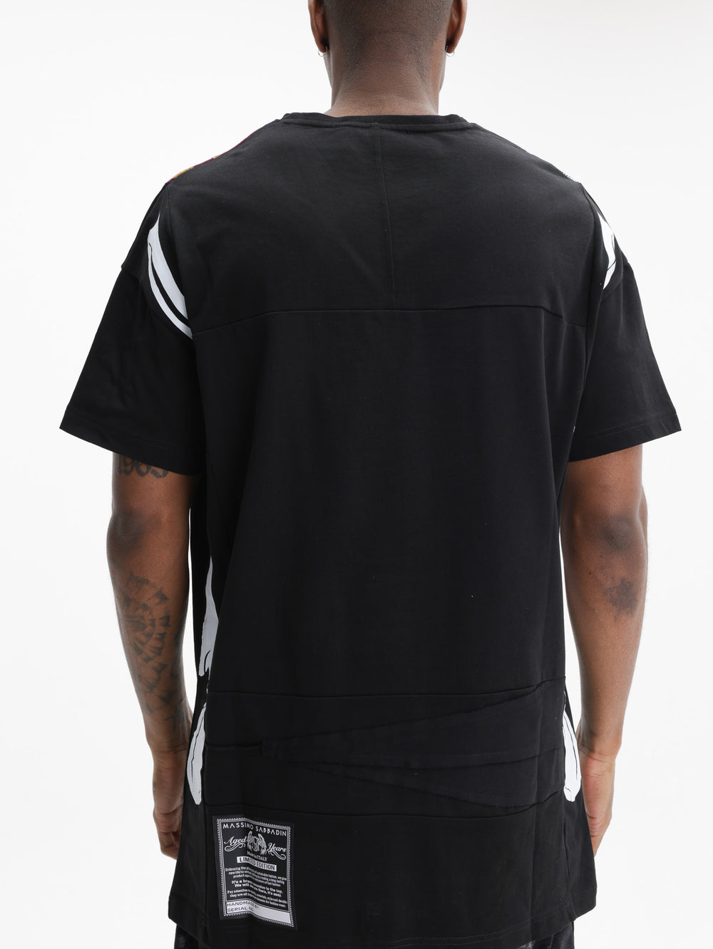 Massimo Sabbadin T-Shirt Multi Fabric Black