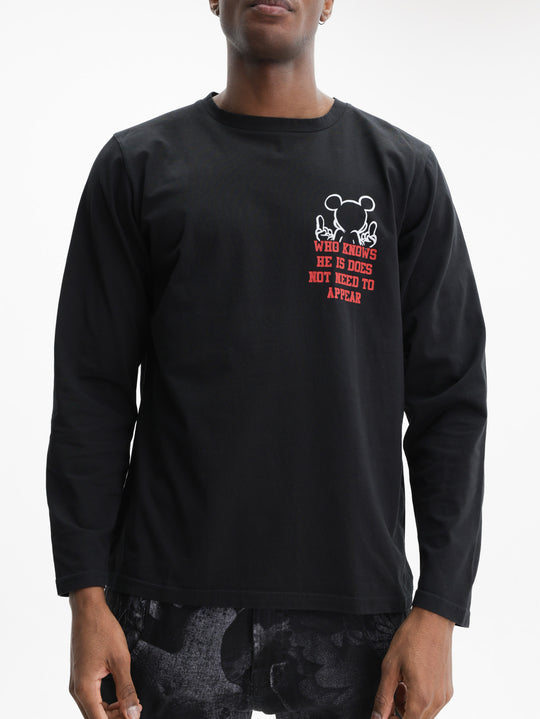 Massimo Sabbadin T-Shirt Long S Miki Black