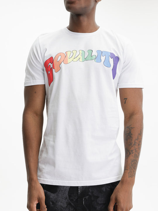 Massimo Sabbadin T-Shirt  Sequ Paint White