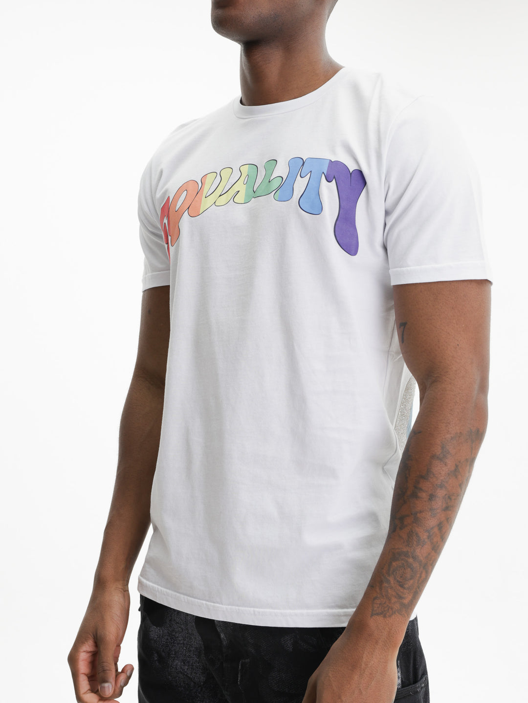 Massimo Sabbadin T-Shirt  Sequ Paint White