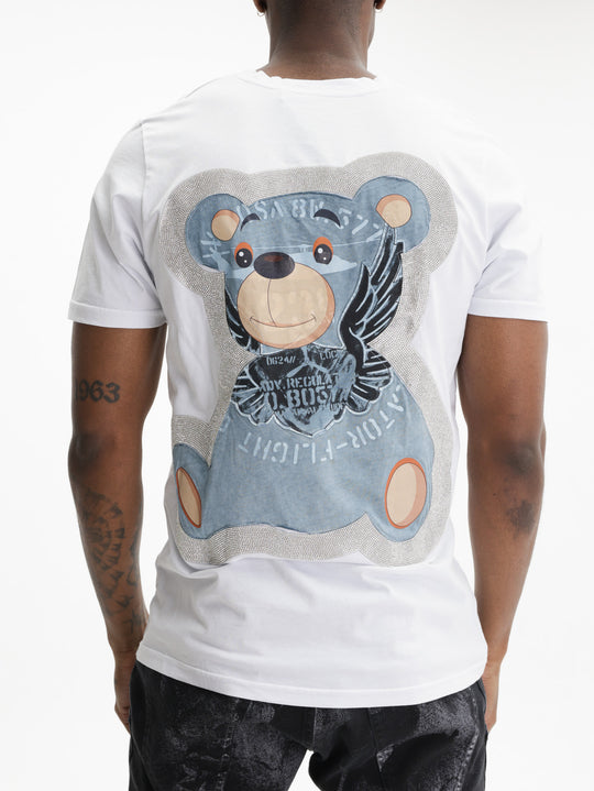 Massimo Sabbadin T-Shirt  Sequ Paint White