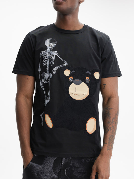 Massimo Sabbadin T-Shirt Steddy Skull B Black