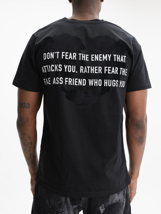 Massimo Sabbadin T-Shirt Steddy Skull B Black