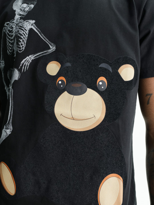 Massimo Sabbadin T-Shirt Steddy Skull B Black