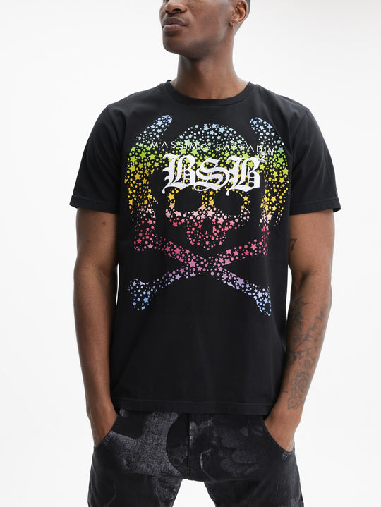 Massimo Sabbadin T-Shirt Graphic Print  Black