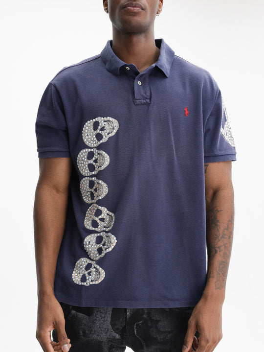 Massimo Sabbadin Golfer Polo Swar Dk Navy