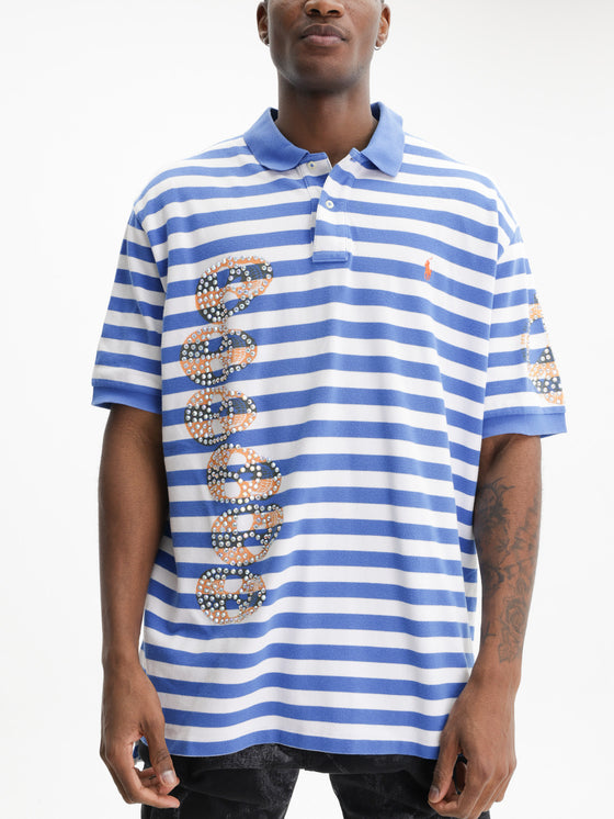 Massimo Sabbadin Golfer Polo Swar Blue