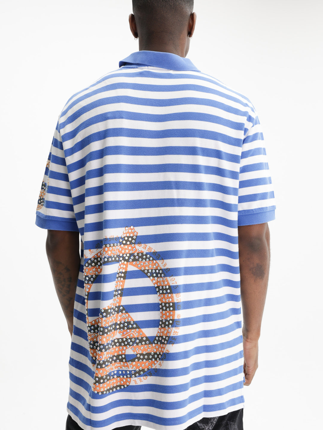 Massimo Sabbadin Golfer Polo Swar Blue
