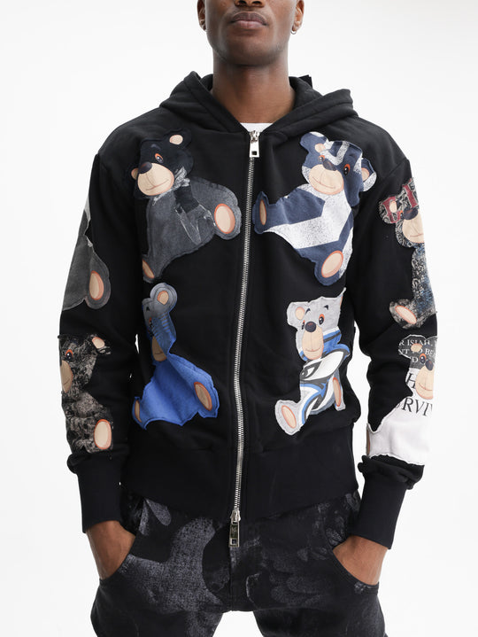 Massimo Sabbadin Hoodie Utility  Black