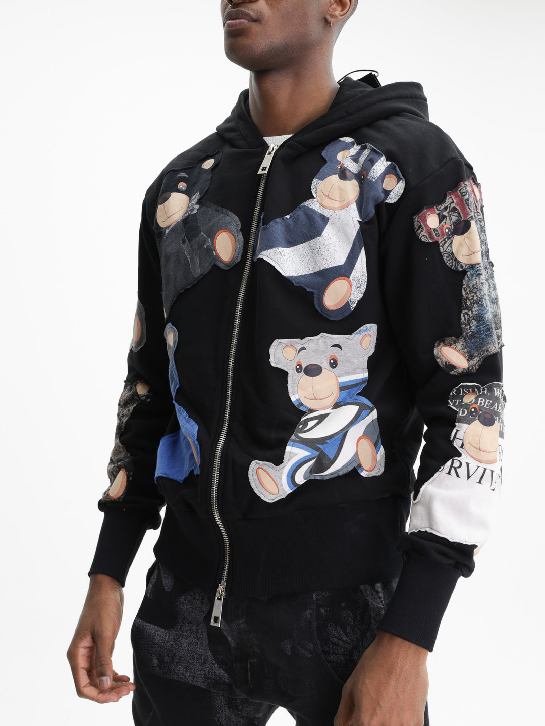 Massimo Sabbadin Hoodie Utility  Black