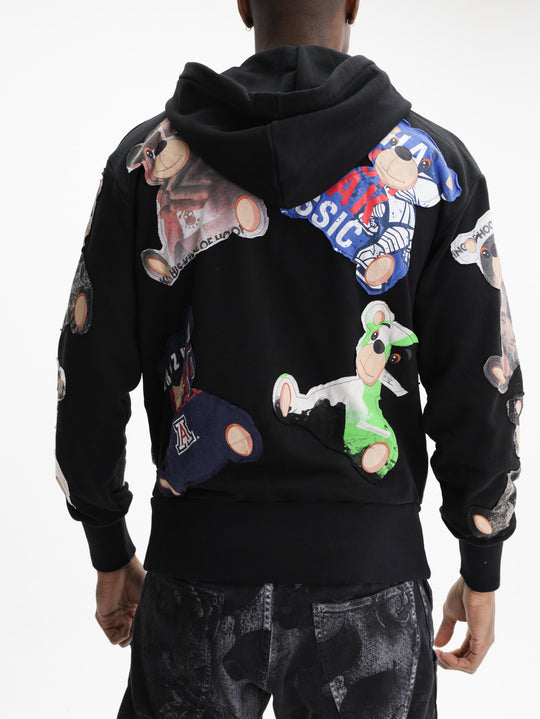 Massimo Sabbadin Hoodie Utility  Black
