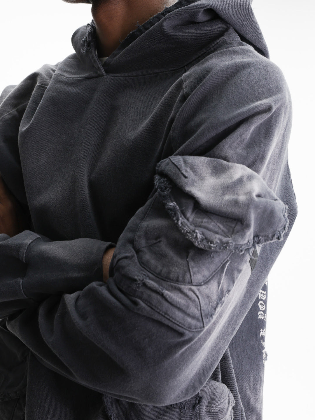 Massimo Sabbadin Hoodie U609 Tas Gabardina D Black