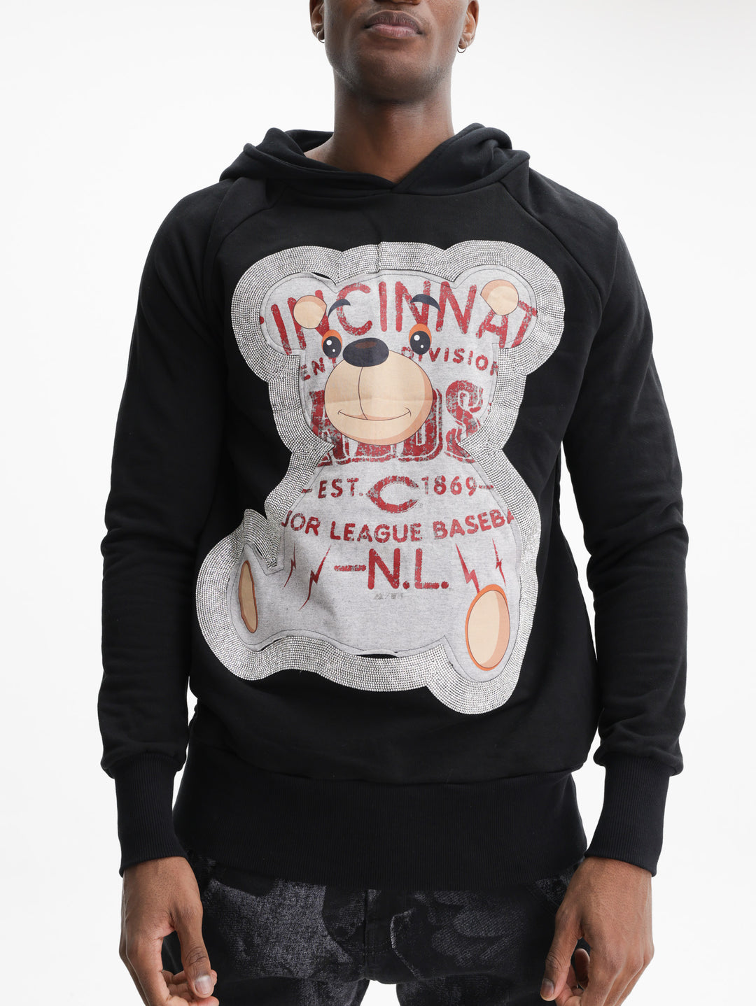 Massimo Sabbadin Hoodie Bandana  Black