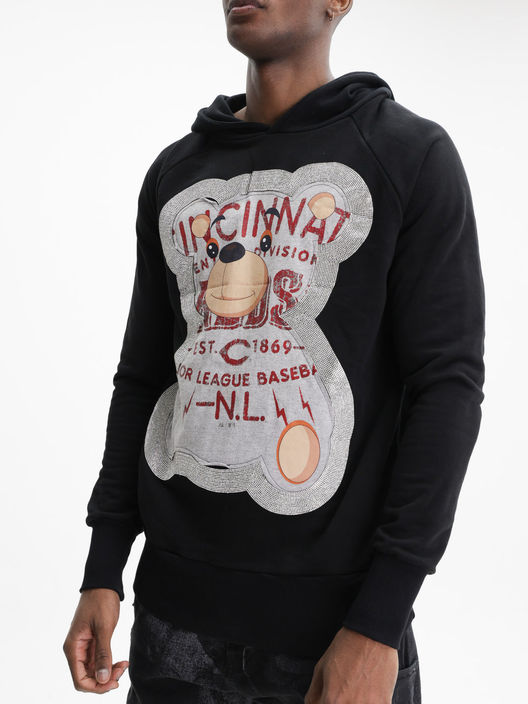 Massimo Sabbadin Hoodie Bandana  Black