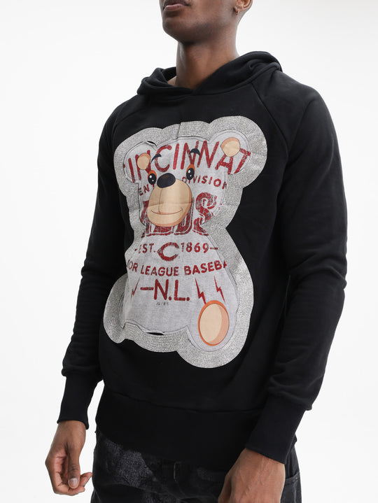Massimo Sabbadin Hoodie Bandana  Black
