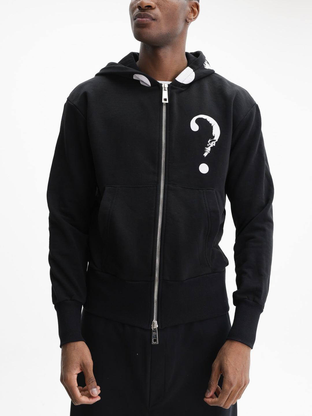 Massimo Sabbadin Hoodie Rainbow Skull  Black