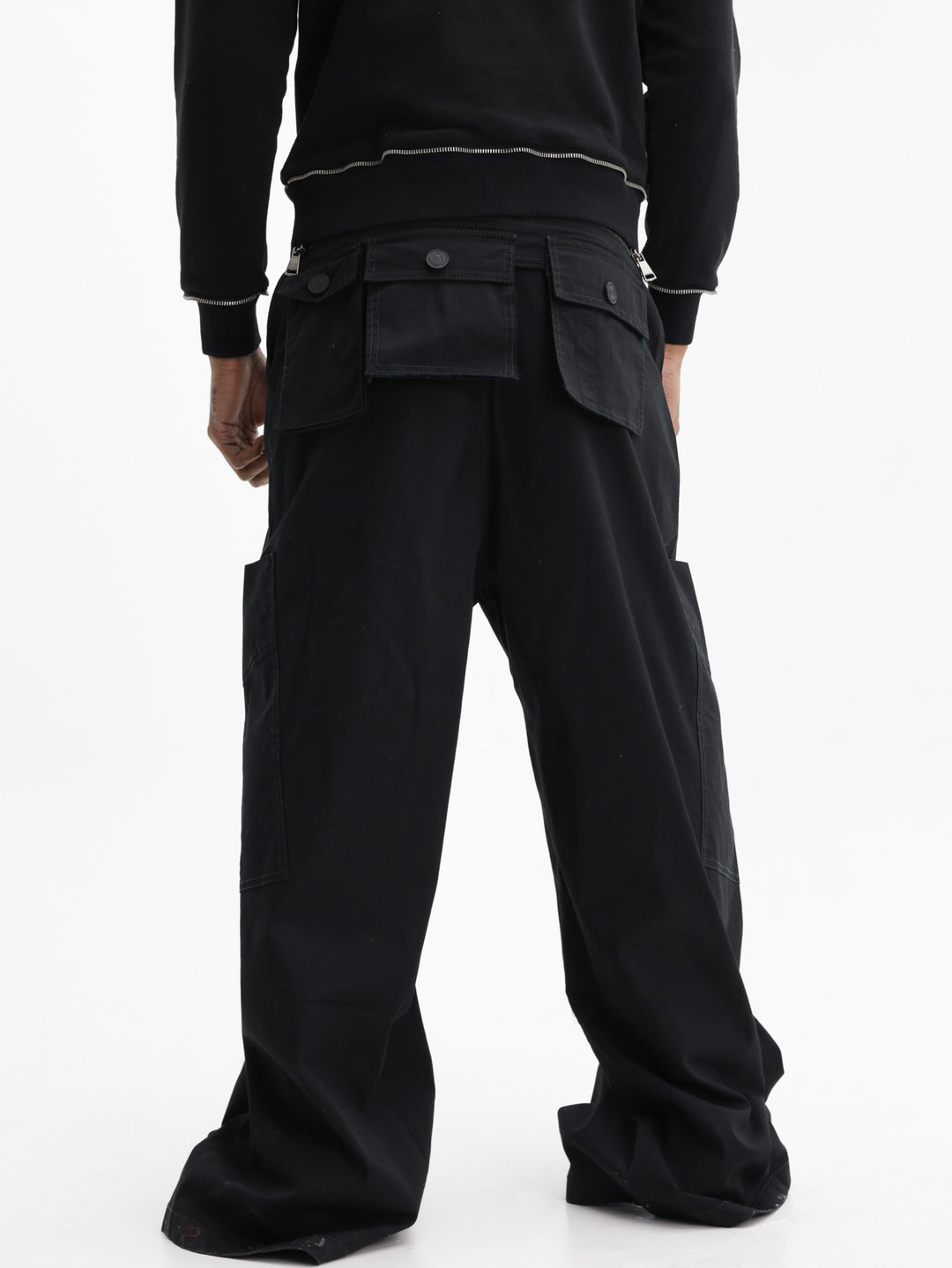 Massimo Sabbadin Shorts Baggy Straight Black