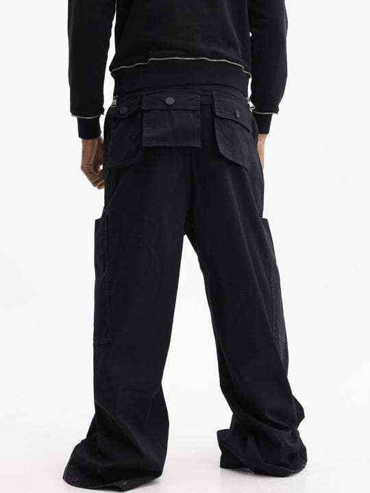 Massimo Sabbadin Shorts Baggy Straight Black