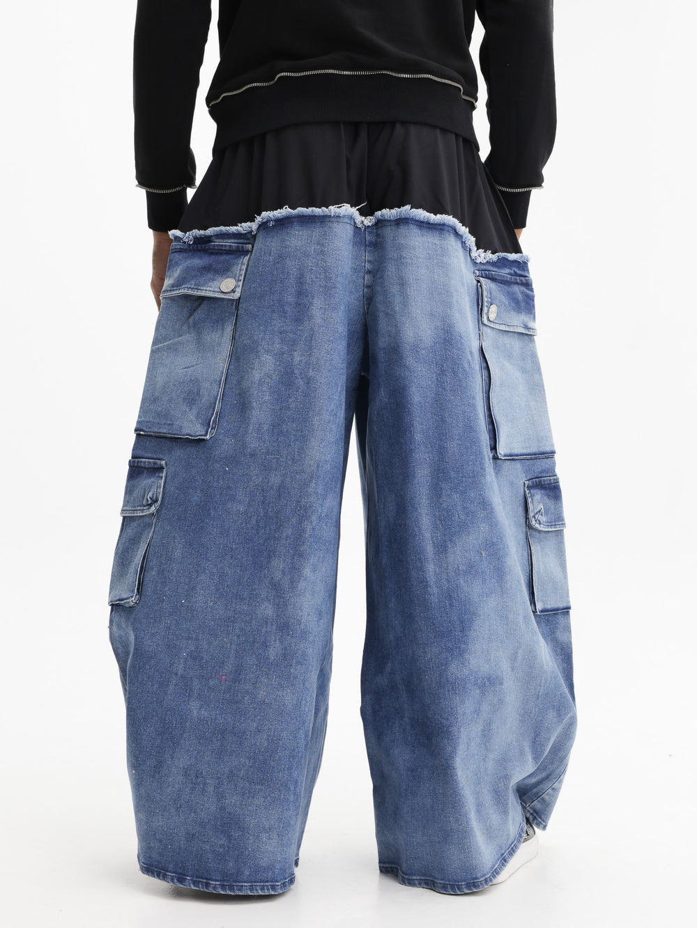 Massimo Sabbadin Pants Multi Fabric Denim