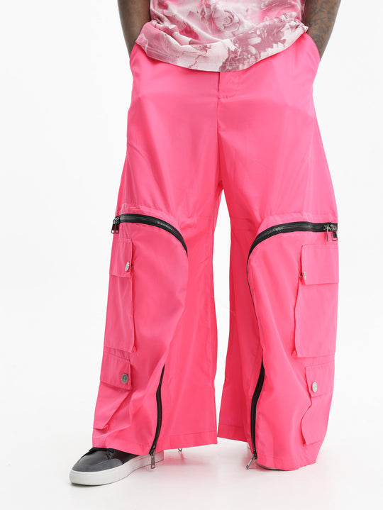 Massimo Sabbadin Pants Zip Shorts Pink