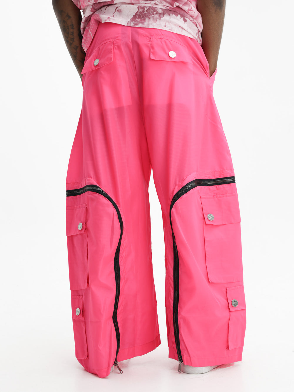 Massimo Sabbadin Pants Zip Shorts Pink